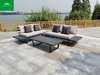 Modernes, luxuriöses Partysofa aus Aluminium für den Garten und die Terrasse